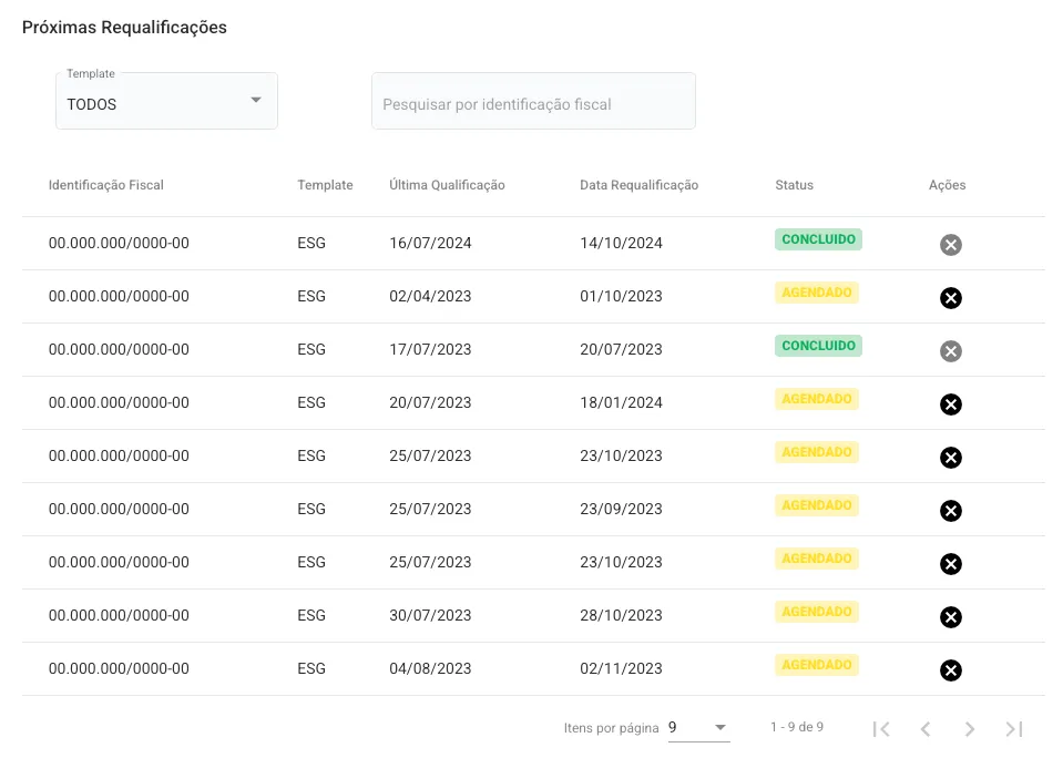 icon related to Evalúe continuamente a sus proveedores previniendo posibles riesgos e impactos