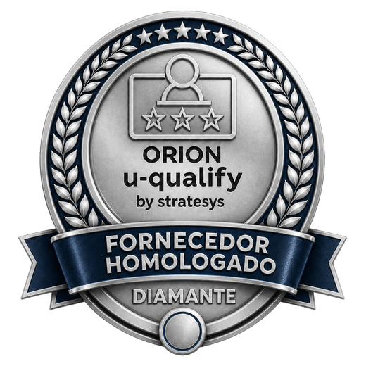 Selo Fornecedor Homologado Diamante